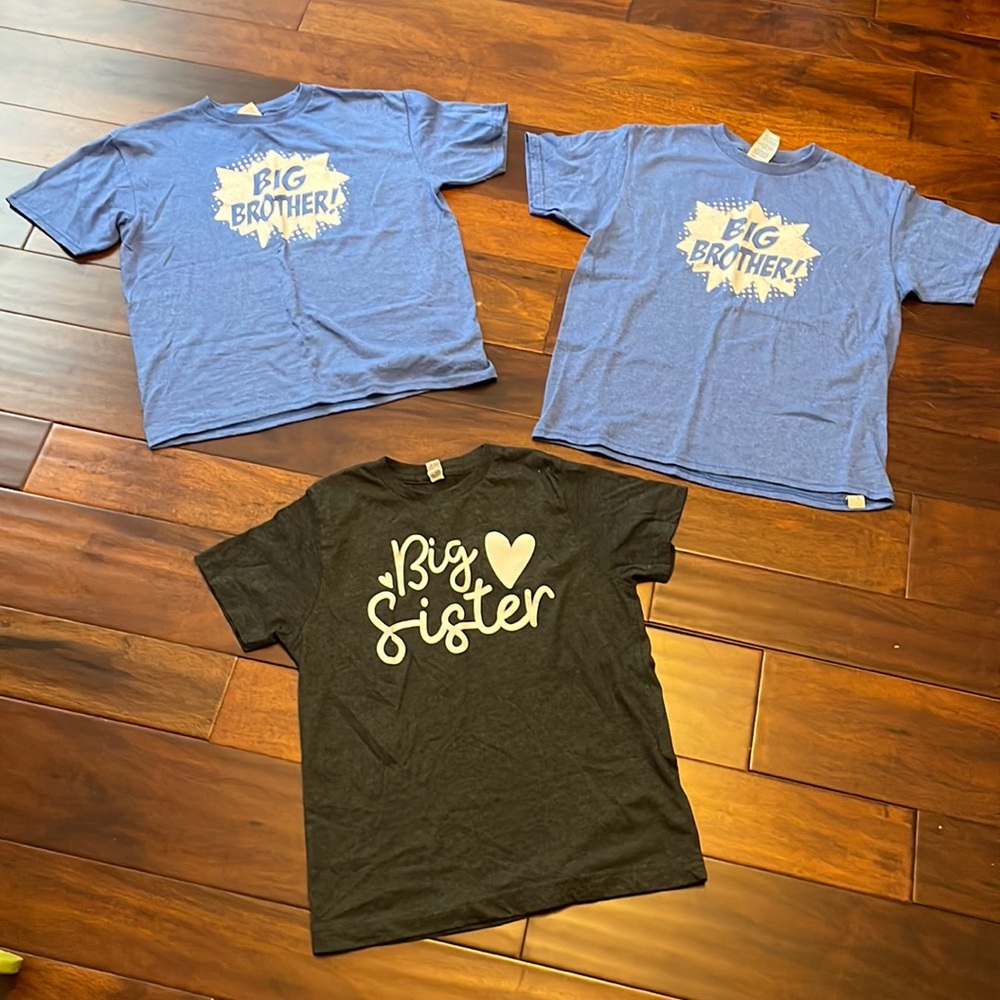 Big Sister/Brother shirts